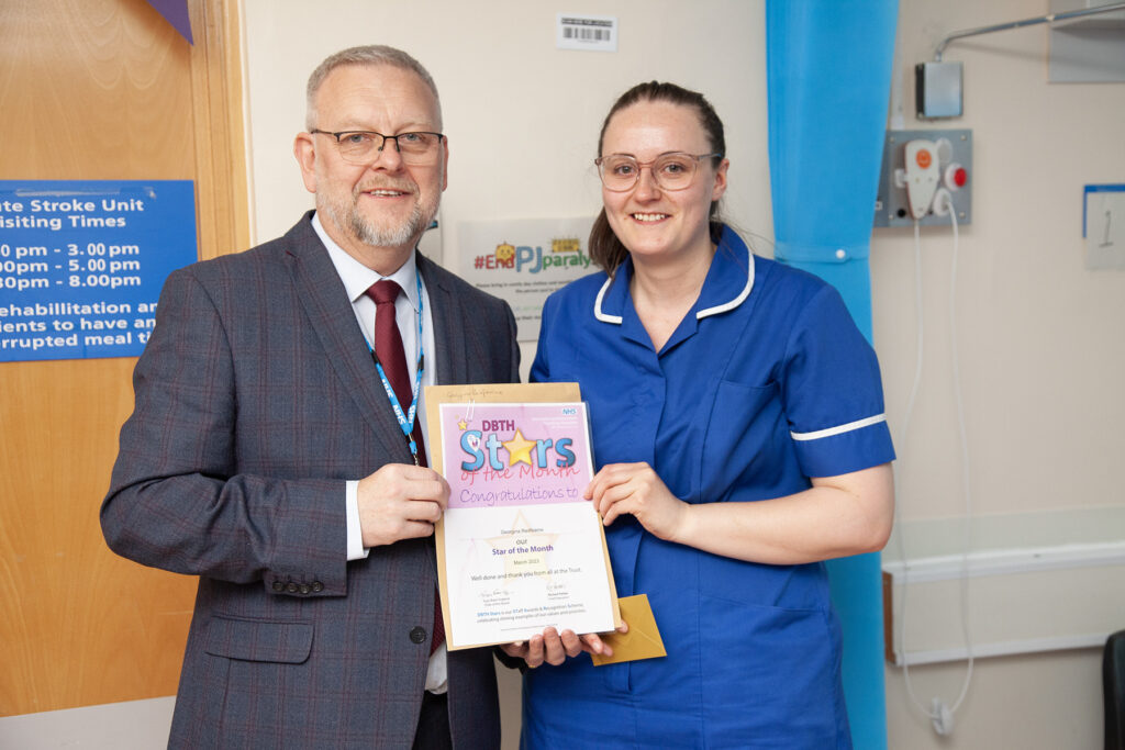 Local hospital celebrates outstanding colleague’s achievements in ...