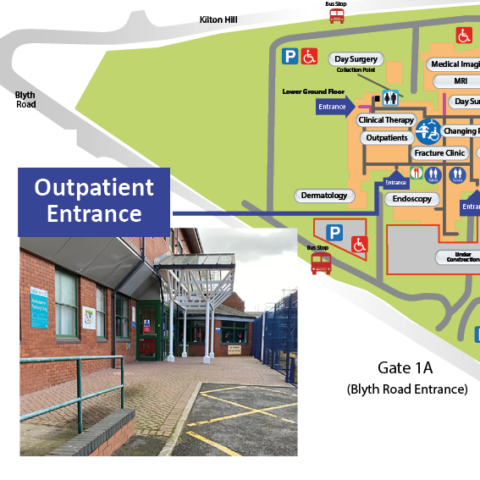 Access routes to Bassetlaw Hospital during building works - Doncaster ...